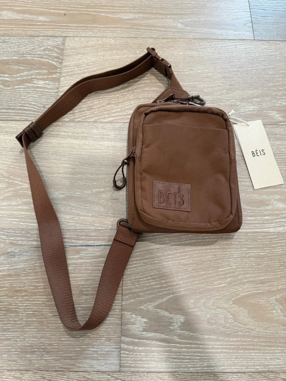 Beis Luggage Maple The Sling Crossbody Bag & The ID Wristlet Set NWT - Picture 2 of 13